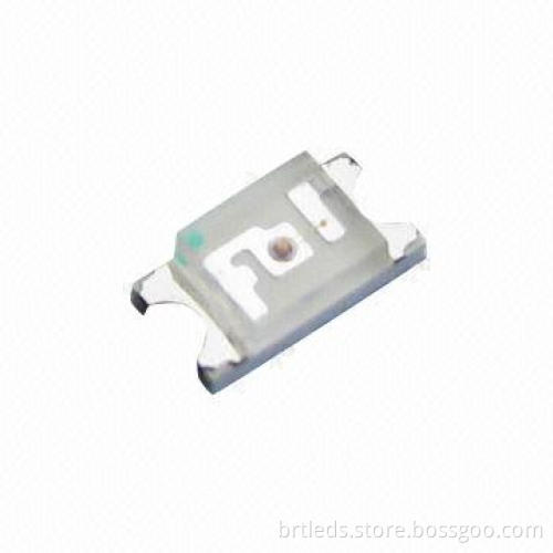 Pure Green SMD LED, Measuring 1.6 x 0.8mm, Suitable for Signal and Symbol Luminaries